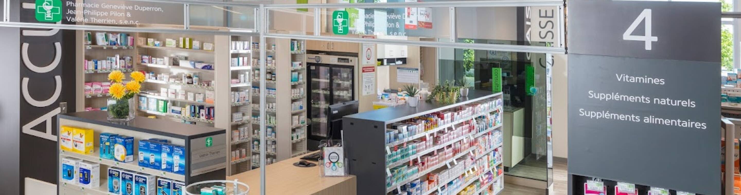 G. Duperron, J. P Pilon et V. Therrien Notre Histoire Familiprix